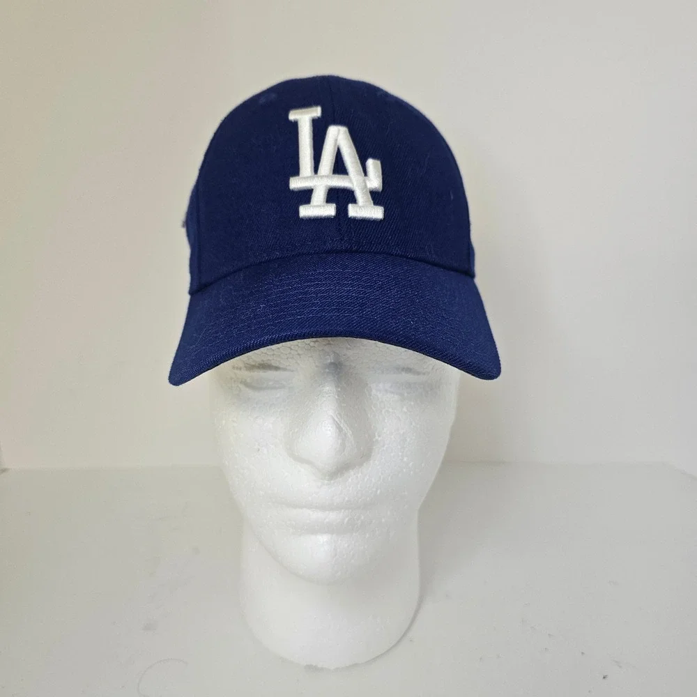 New Era 9FORTY Los Angeles Dodgers Youth Hat Blue MLB Adjustable Baseball Cap